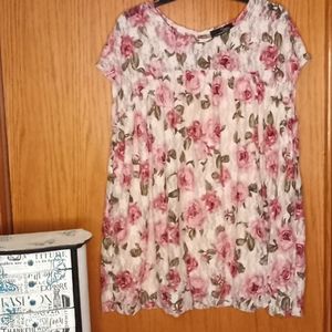 Romantic baby doll top
